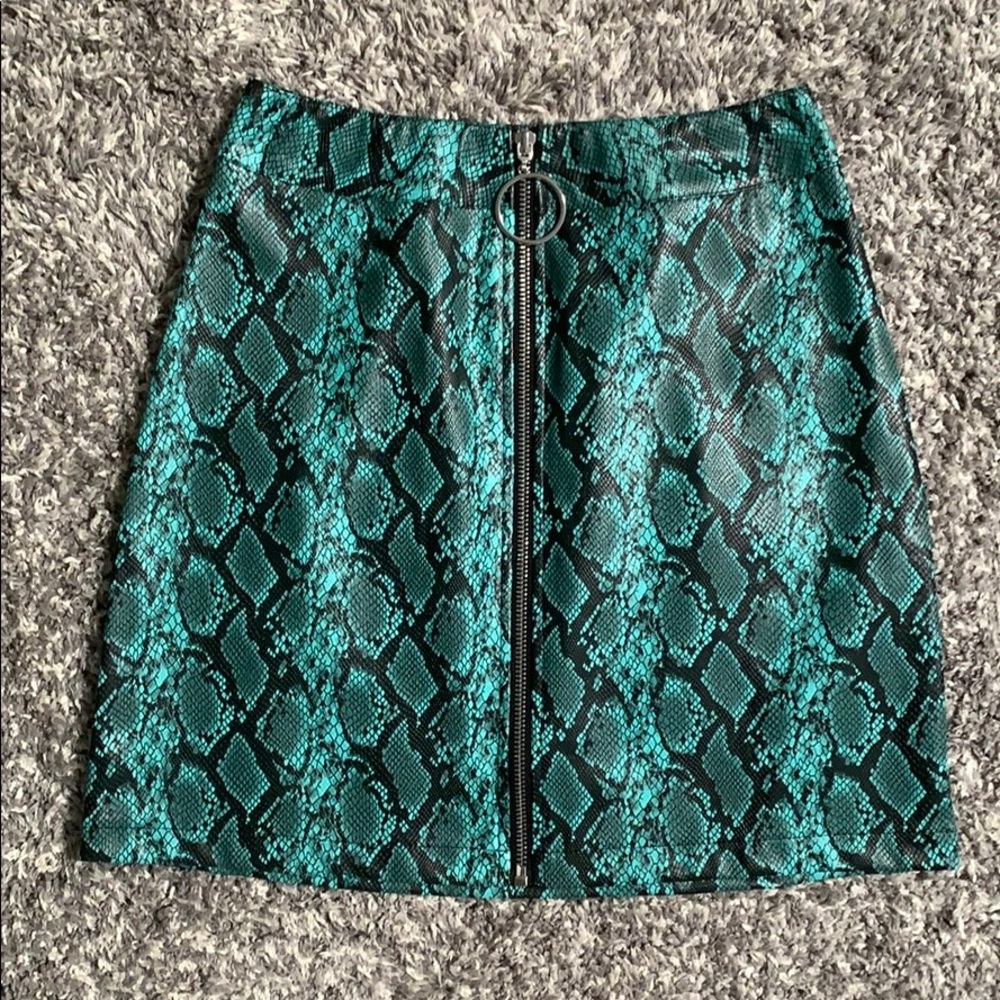 Tiger Mist Snakeprint Skirt